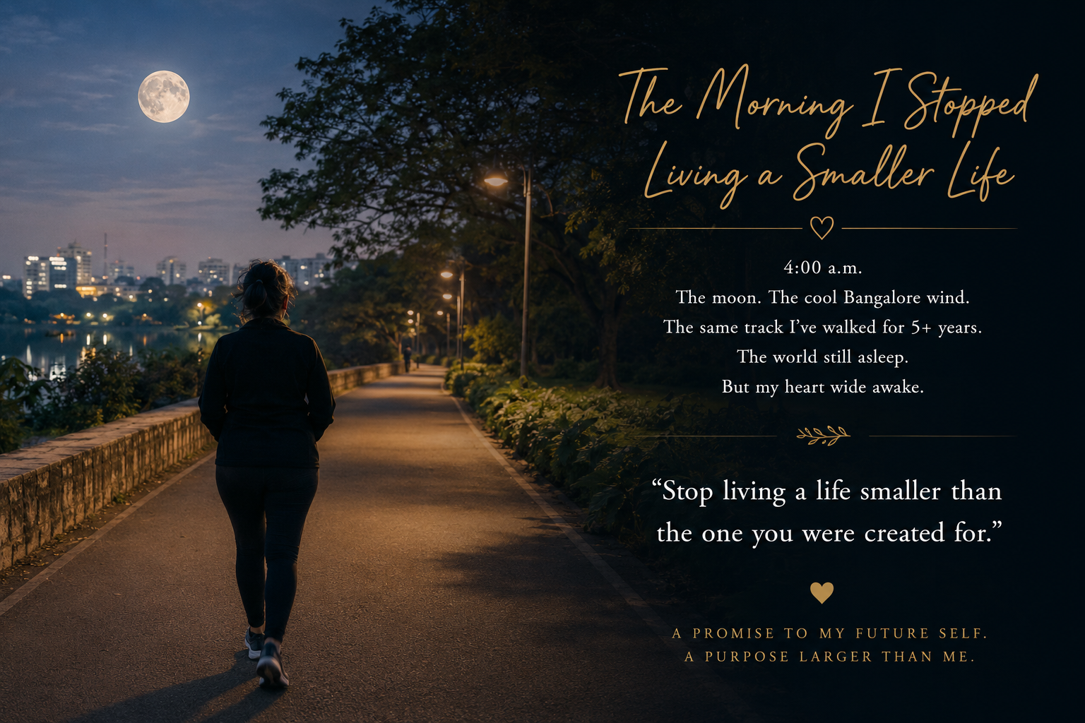 The Morning I Stopped Living a Smaller Life