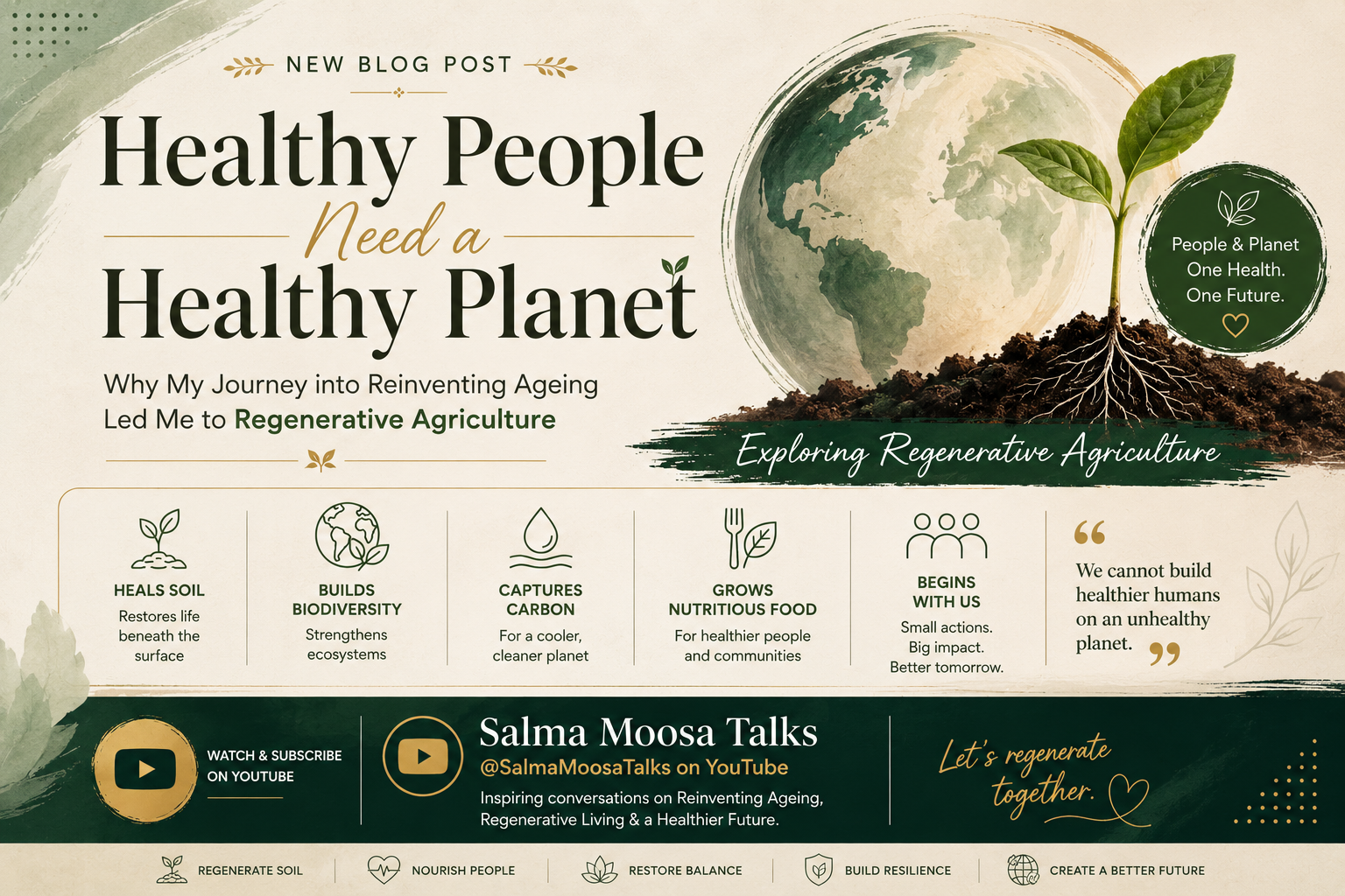 Healthy People Need a Healthy Planet
