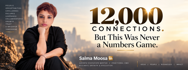 12,000 Connections. But This Was Never a Numbers Game.